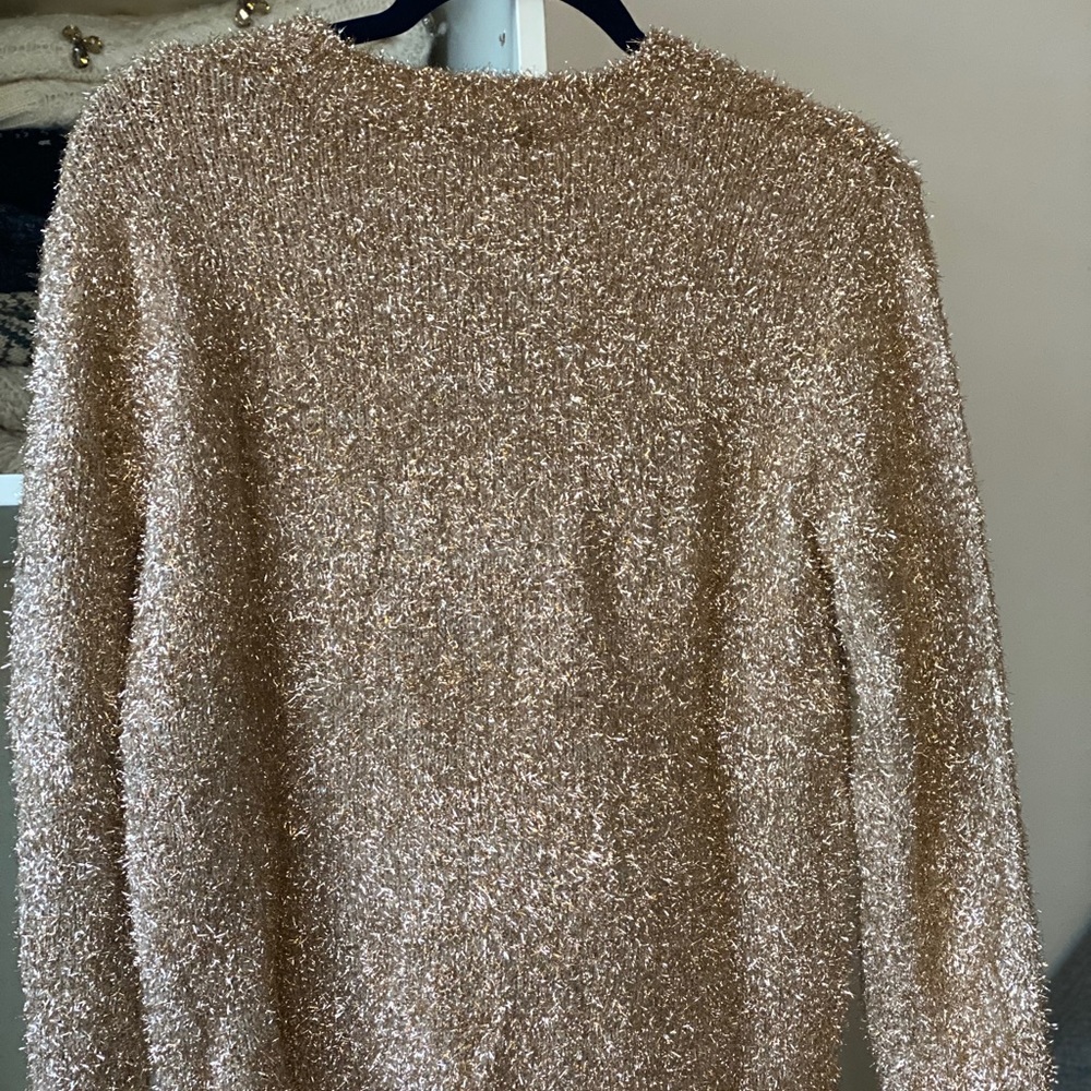 Brand New Gold Sweater